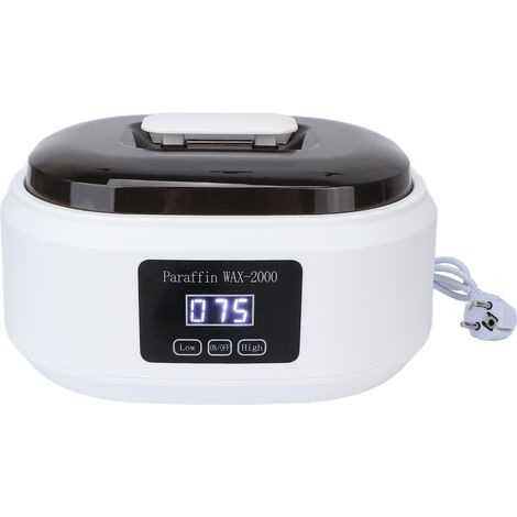 Pot de cire blanche professionnel, chauffe-cire grande capacité à chauffe rapide, machine de fusion de cire 220V prise UE (1/5)