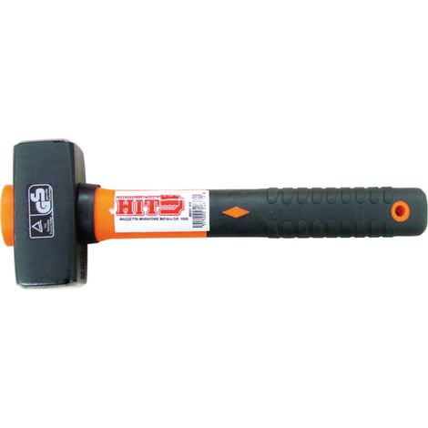 Hit MAZZETTA PER MURATORE MANICO IN FIBRA DI VETRO gr. 1.000 6.00 pz