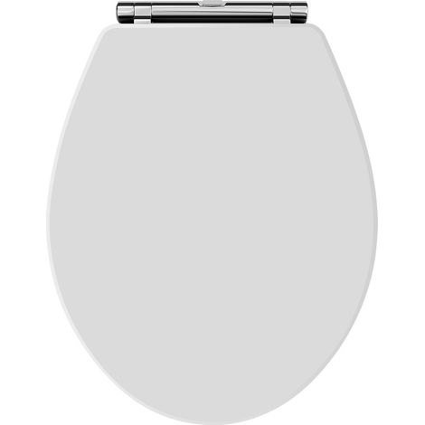 Old London Richmond White Round Soft Close Toilet Seat - NLS199 (1/5)