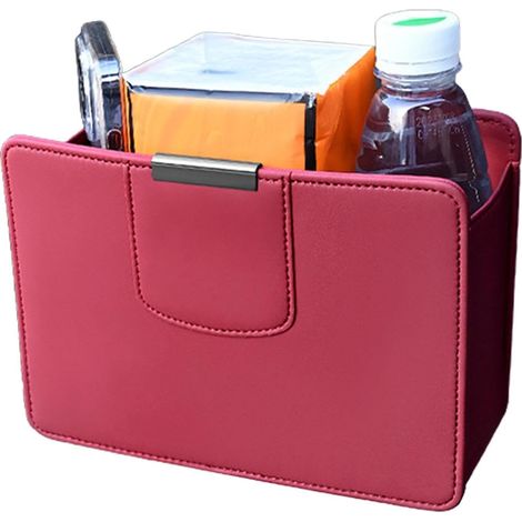 Organisateur de dossier de siège de voiture Boîte de rangement de porte  Fournitures de stockage de véhicules à fermeture magnétique pour camions, SUV, camping-cars (1/5)