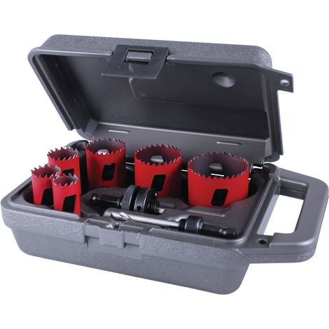 BIMETAL ENSEMBLE DE CAROTTES DE FORAGE KIT PLOT 8 Pièces Morse MHS04P