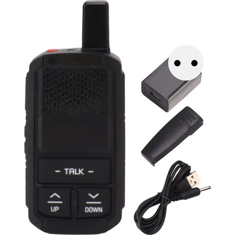 Talkie-walkie mini 3W 16 canaux 400-470MHz batterie 5800mAh (1/2)