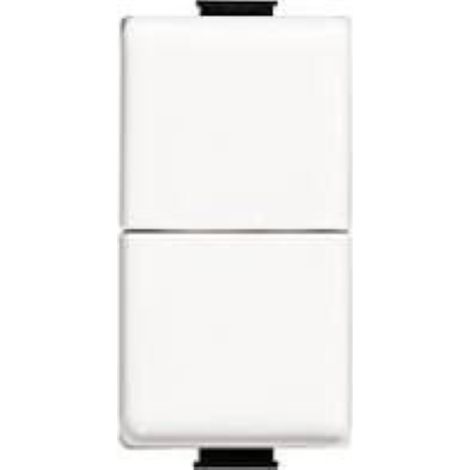 Doppio Pulsante Generico Easy 10A Bianco (Elettrocanali Cod. Ecse8035)