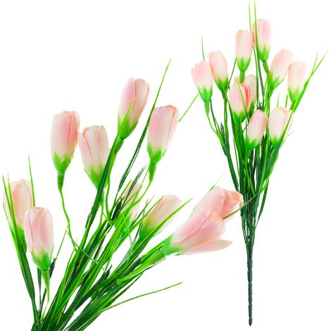 Bouquet di crochi, fiori artificiali, decorazione, decorazione per vaso, polvere CV27023-2 (1/5)