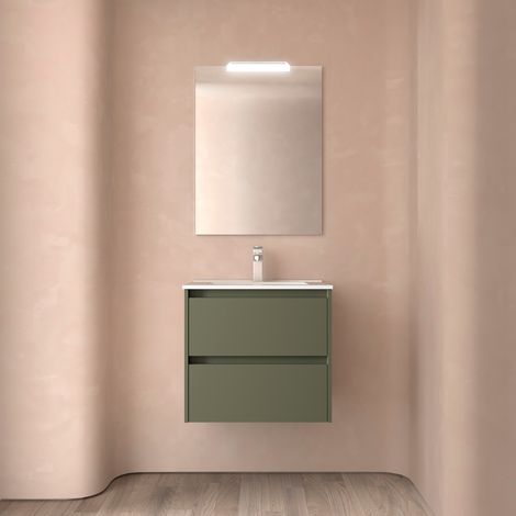 Salgar Noja Komplett-Set 700 2 Schubladen Green Satin (1/4)