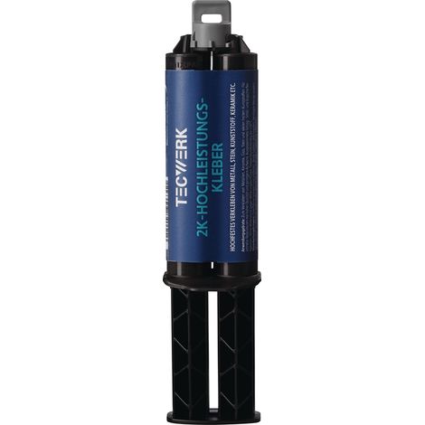 TECWERK 2K-Hochleistungskleber 25g milchig Doppelspritze TECWERK