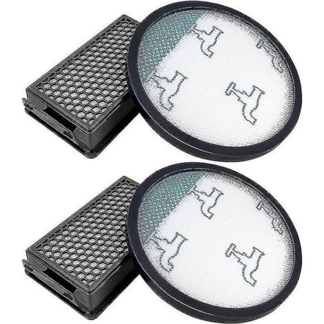 Filtres accessoires pour aspirateur Rowenta (1 filtre avant + 1 filtre arrière) x 2 pièces + 1 brosse à tête d'oie (1/5)