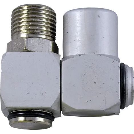Adattatore pneumatico articolato jbm 360 gradi alto flusso