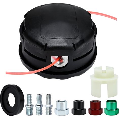 Tête de Débroussailleuse Speed Feed 400 pour SRM225 PAS225/remplacement compatible avec Coupe-Bordures Universel à Recharge Rapide, Filetage M10x1,25 LHF (1/5)