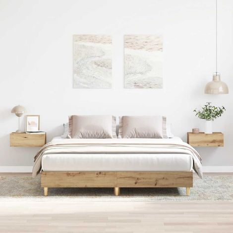 Giroletto senza Materasso Rovere Artigianale 150x200 cm vidaXL 133872 (1/5)