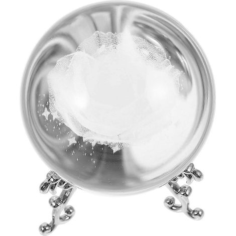 Boule décorative pour cristaux, accessoire photo élégant, cadeau de Saint-Valentin pour les amis, 6 x 6 x 6 cm, 1 lot (1/5)