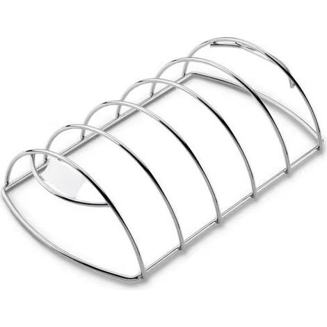 supporto costine per barbecue a carbone weber (1/10)