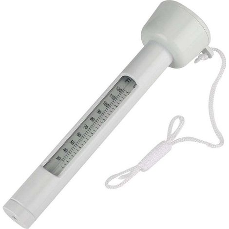 1 Thermomètre d'eau, Mini Thermomètre Flottant de Piscine Facile à Lire l'Echelle de Température de l'eau pour Les Piscines Spas Fish Tank Aquarium