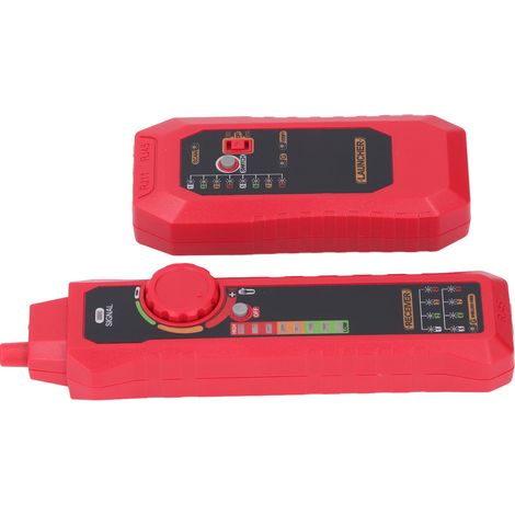 Testeur de câbles réseau LAN - Localisateur de câbles LAN - Vérificateur de continuité de signal haut débit pour ligne téléphonique multifonction (1/5)