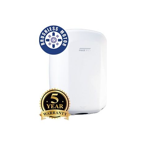 MEDICLINICS M19A-FIL MACHFLOW PLUS BRUSHLESS Secamanos Automático Blanco - ref: M19A-FIL