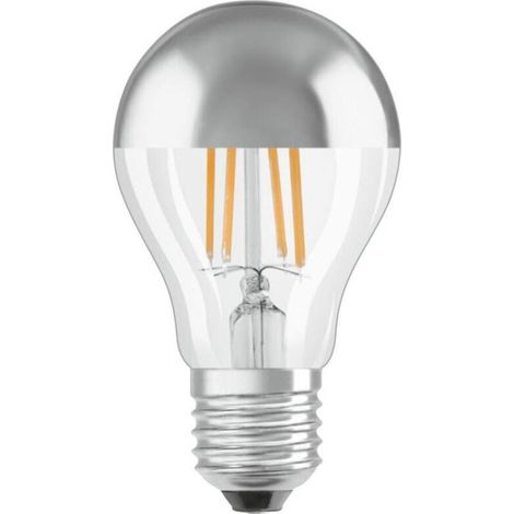 Ampoule LED 220 V Culot E27 Blanc chaud 2700 K 8 W Transparente LED rétrofit (1/5)