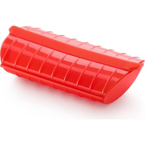 Lékué, Papillote Luki, 650 ml, colore: Rosso (1/5)