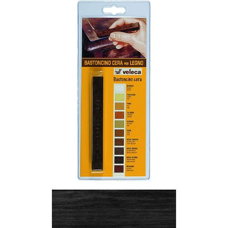 Bastoncino Cera per Restauro e Manutenzione Legno VELECA - Nero
