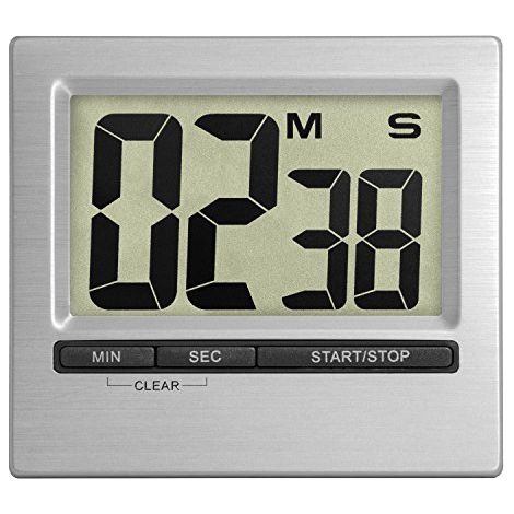Timer digitale tfa 38.2013 batteria inclusa plastica bianco (1/4)