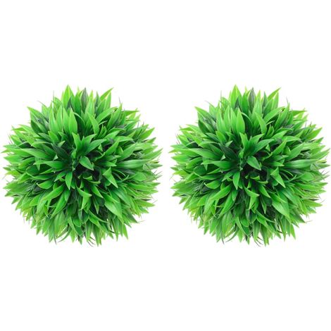 Boules de buis artificielles 2 pcs 20 cm