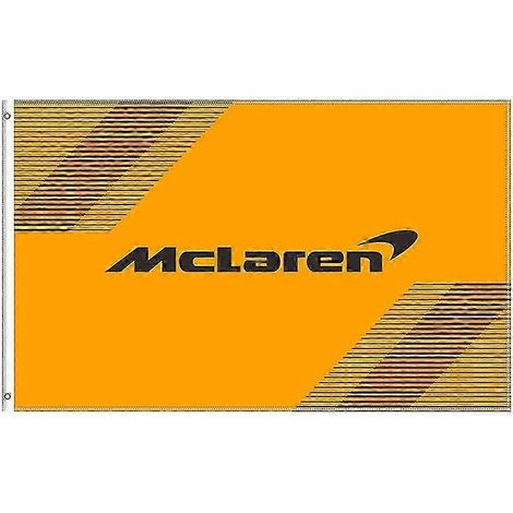 Drapeau de voiture McLaren 2025, imprimé en polyester, bannière de course automobile pour décoration, modèle 1 (1/2)