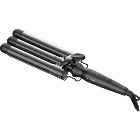 GA.MA Triferro Salon Curl Rizador de pelo Caliente Negro 95 W 3 m (1/5)