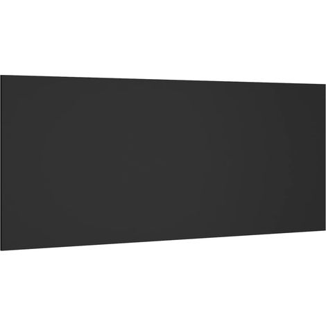 Testiera per dormire accessorio per camera da letto 200 x 1,5 x 80 cm MDF nero TDL0202166