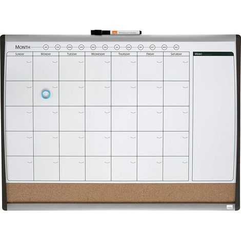 Combo organizador mensual + tablero corcho (585 x 430 mm) (1/5)