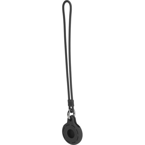 Funda de silicona redonda antipérdida – Para localizador iOS – Color negro – Protección y estilo