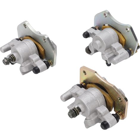 Étriers de Frein Avant Gauche Droite avec Plaquettes, étriers de Rechange, de Frein avec Plaquettes de Standard et Supports de Montage de Précision, Idéaux pour Outlander 330, 400, 500, (1/5)