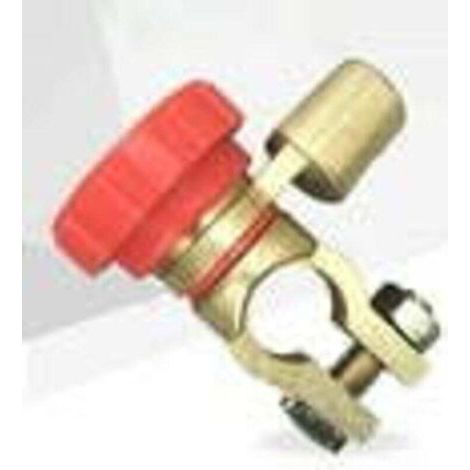 NALOOKAMIC Battery Disconnect Switch Quick Disconnect Battery Cut Off Switch for Car Truck Marine RV Boat Camper Tractor Vehicles(Rouge)
