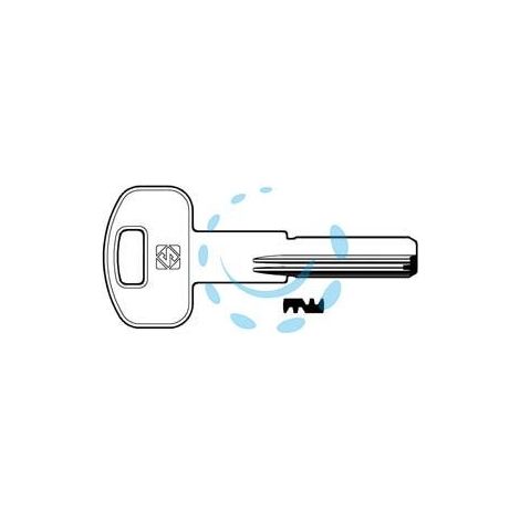 CHIAVI PUNZONATE PER CILINDRI IBFM 6 SPINE IBF2R - IBF2R