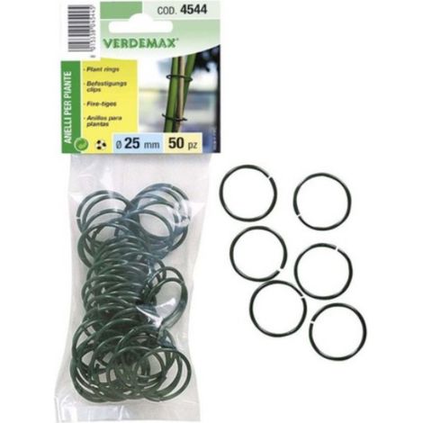 VERDEMAX - 50 ANELLI PER PIANTE, Ø2,0MM× 25MM