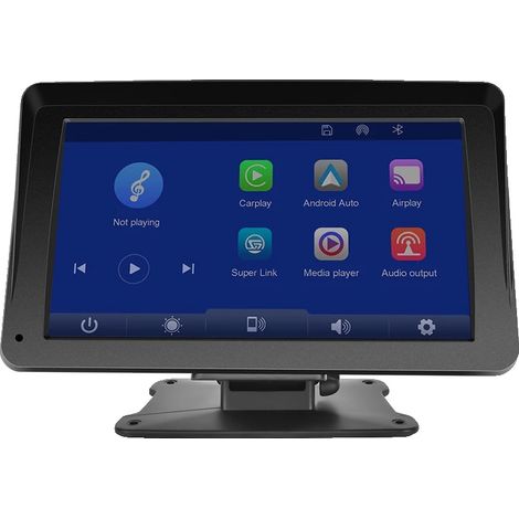 Monitor para coche, pantalla HD de 7 pulgadas, conectividad Bluetooth, monitor para coche (1/2)