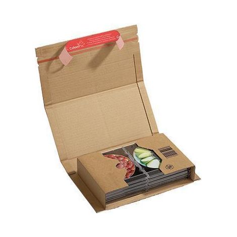 Colompac Carton d'expédition 1554027 carton ondulé DIN A5+ marron S317541 (1/4)