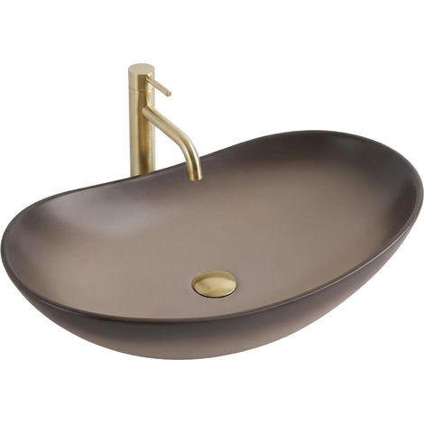Vasque À Poser Rea Royal Ombre Beige (1/4)