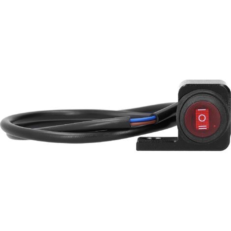 Wasserdichter Lenkerschalter für Motorrad- und ATV-Scheinwerfer und Nebelscheinwerfer, EIN-AUS-EIN-Taste, 10-mm-Befestigungsloch, linke Seite (1/5)