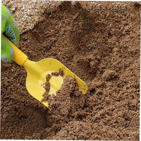 8-teiliges Gartenwerkzeug-Set für Kinder (Jungen und Mädchen): Schaufel, Pflanzkelle, Handrechen, Handschuhe, Sprühgerät und Schürze. Inklusive: Gartentasche, Aufbewahrungstasche etc.