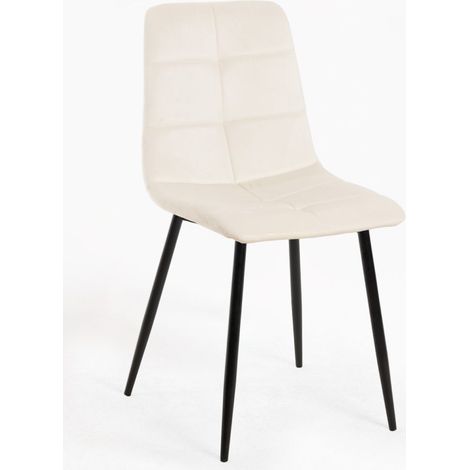 Sillas Comedor - Silla Daris Terciopelo - Beige (1/5)