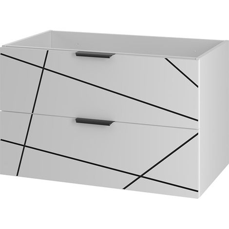 Mueble bajo lavabo 80cm Teren Blanco (1/5)