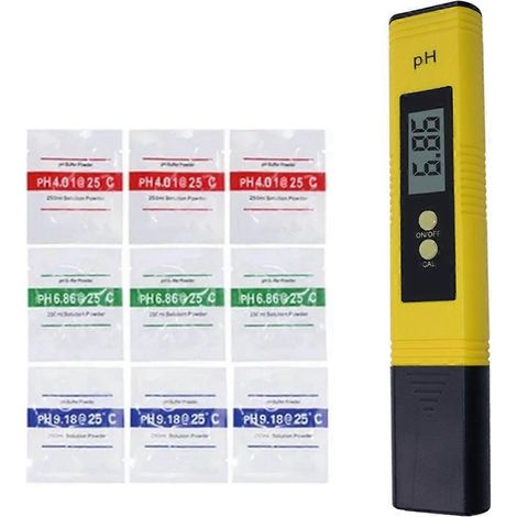 Testeur de qualité de l'eau avec pH-mètre LCD de précision 0,01 (1/5)