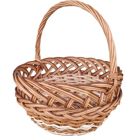 Cesta de Pascua de mimbre, Braid 23 (1/2)
