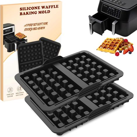 Air Fryer Accessoires pour Ninja Accessoires pour Ninja AF500EU AF400EU SL451EU SL400EU, Gaufres Air Fryer Silicone Accessoires, Moule Gaufre Air Fryer Accessoires, Gaufres Belges (1/5)