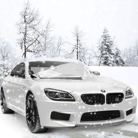 Bâche magnétique - SHOP-STORY - Protection pare-brise - Anti-UV - Neige - Gel (1/4)