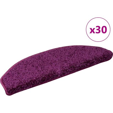 Stufenmatten 30 Stk. 65x21x4 cm Violett Halbrund Groß