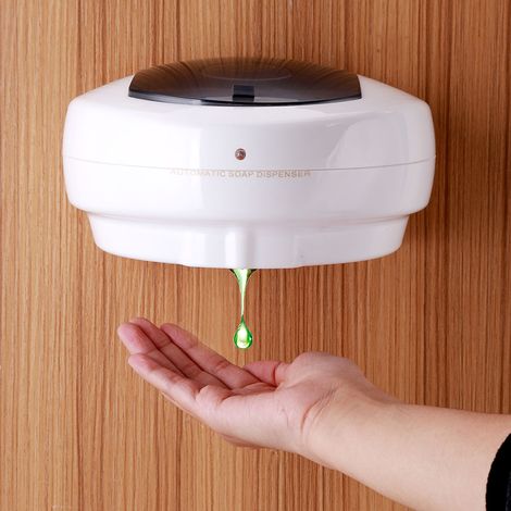Automatischer 500-ml-Seifenspender mit Sensor, berührungslos, zur Wandmontage (1/5)