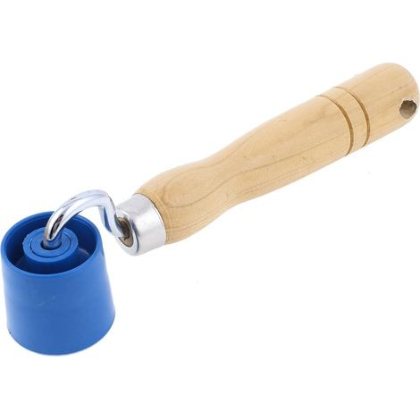 Holzgriff glatte Oberfläche Tapete Randnaht Roller bleu Holz Farbe (45fab5c84c6b68f403e0301a555a261d (1/3)