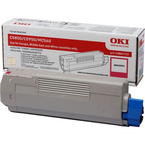 Magenta toner do C5850/5950/MC560 (6 000 stránek) (1/3)