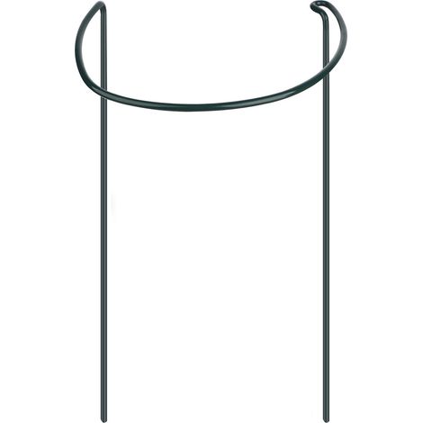 Tuteur pour plantes, demi-rond, anneau de support, support pour fleurs de jardin, tuteurs pour plantes d'intérieur (1/5)