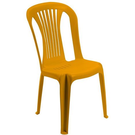 SILLA RESINA NARANJA 8075NR (1/2)